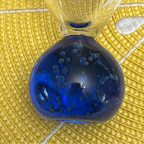 Set Of 2 Martini, Vodka Cocktail Bottom Bubble Glasses ✅ - Picture 4 of 9